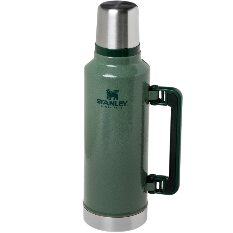 Stanley outdoor Bouteille thermos avec bouchon verseur et tasse, 1.9L, Hammertone Green