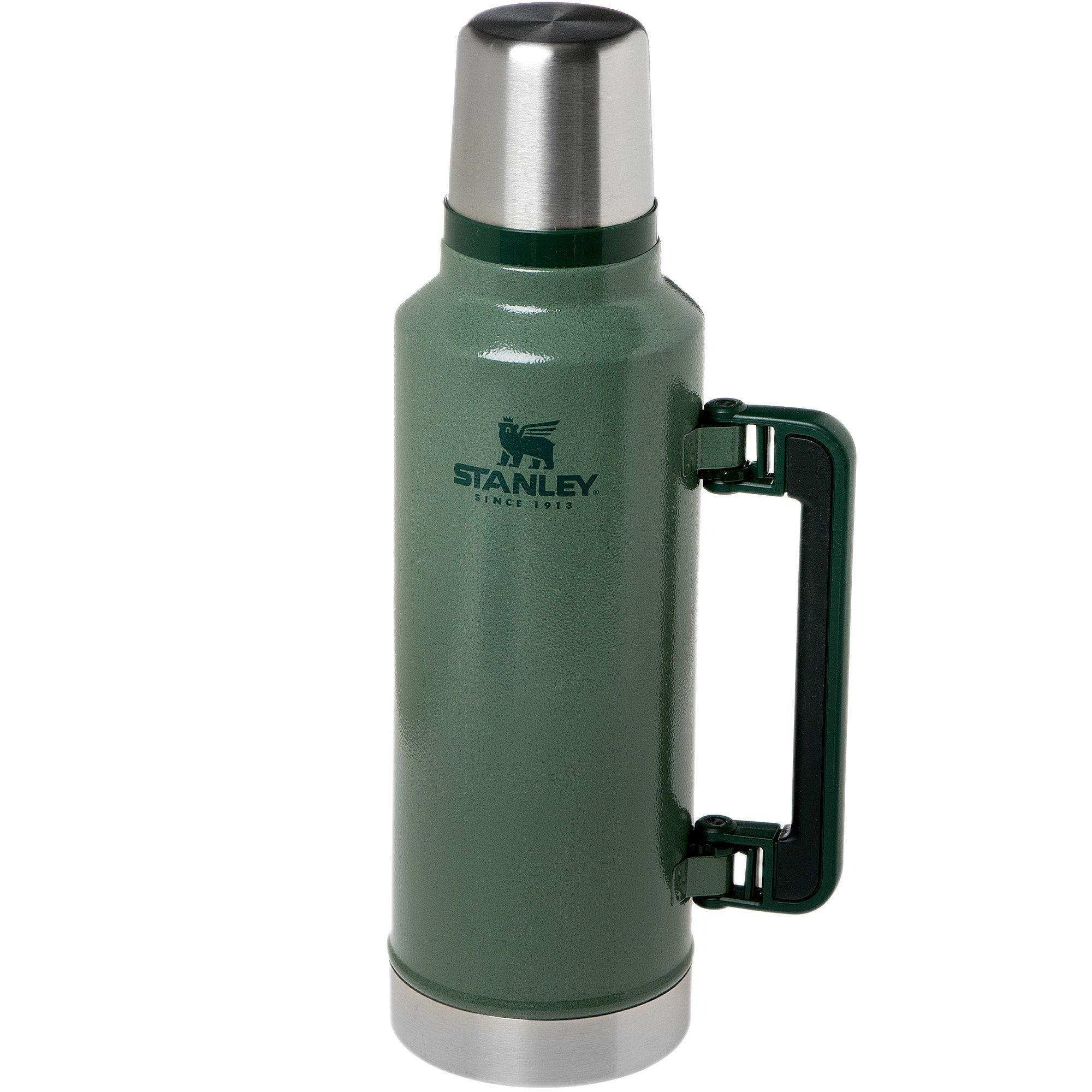 Stanley outdoor Bouteille thermos avec bouchon verseur et tasse, 1.9L, Hammertone Green